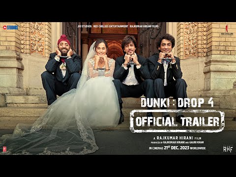 Dunki Drop 4 | Shah Rukh Khan | Rajkumar Hirani | Taapsee | Vicky | Boman | 21st Dec 2023