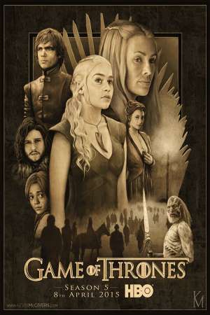 Download Game of Thrones Season 5 (2015) {Hindi (ORG 2.0) +English} Dual Audio Complete Web Series HEVC BluRay ESub