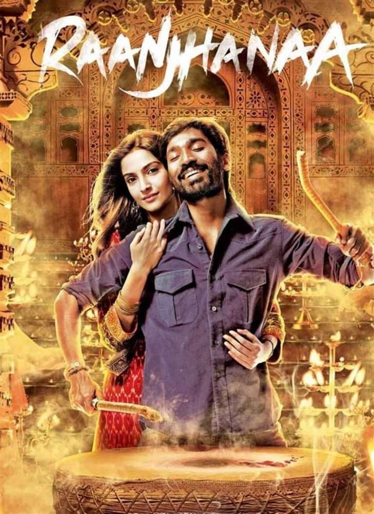 Download Raanjhanaa (2013) South Hindi Full Movie UnCut BluRay HD ESub 480p, 720p, 1080p