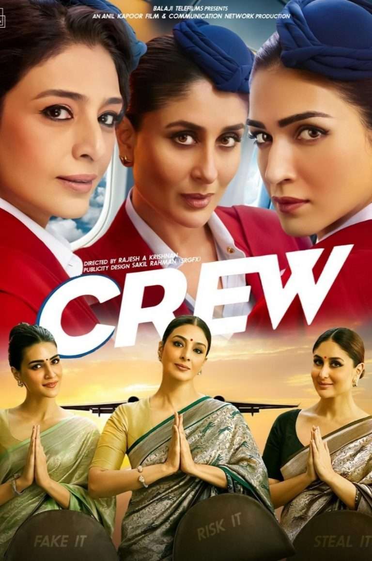 Download Crew (2024) Bollywood Hindi Movie HD ESub 480p, 720p, 1080p