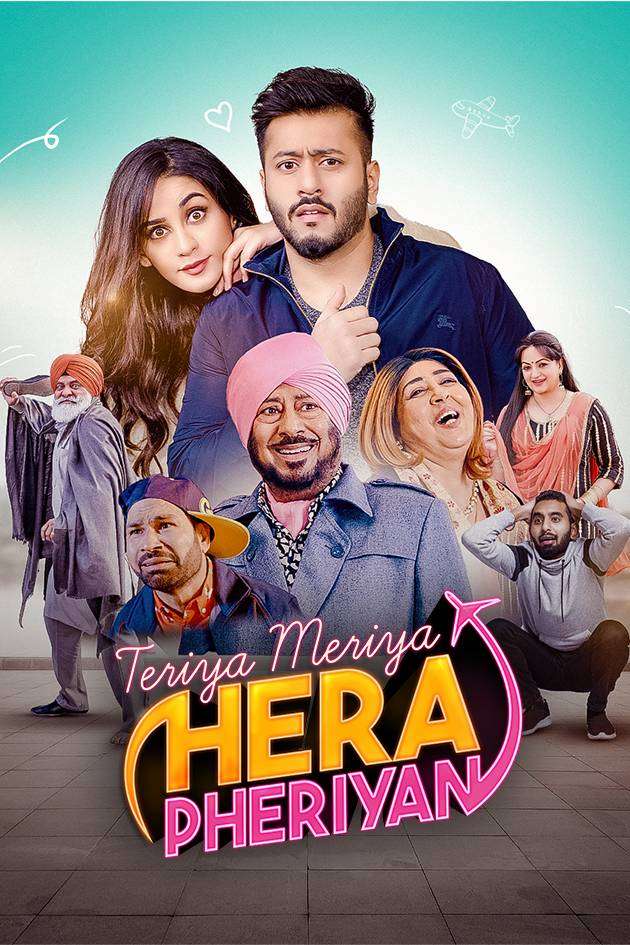 Download Teriya Meriya Hera Pheriyan (2024) Punjabi Movie HD ESub 480p, 720p, 1080p